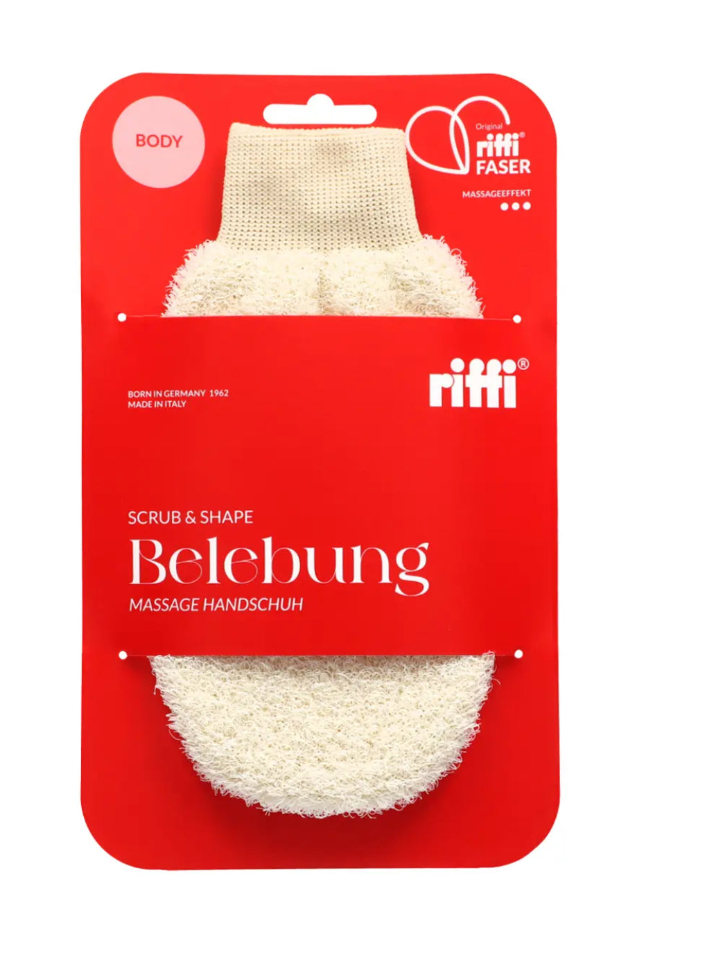 riffi Invigoration Massage Glove Scrub & Shape 1 piece