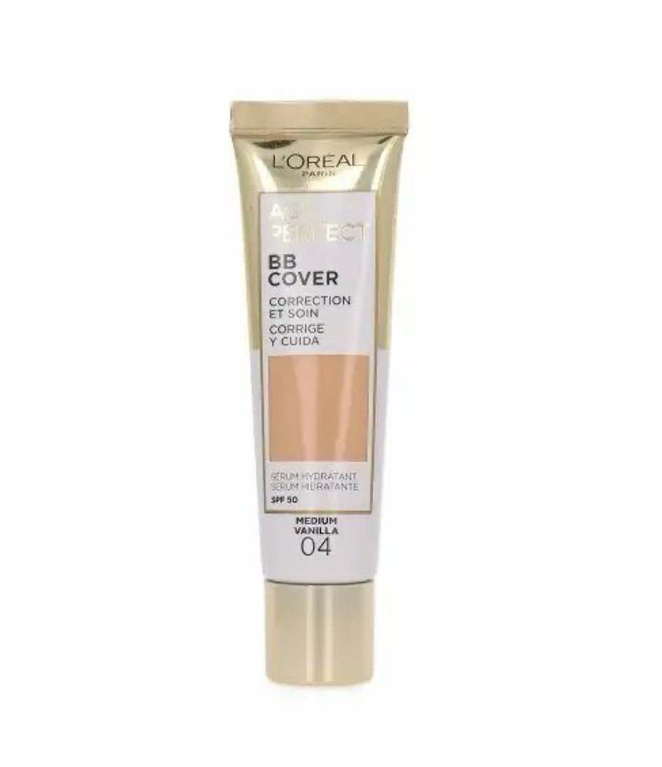 L'Oréal Paris Tinted Moisturising Serum Age Perfect BB Cover 04 Medium Vanilla