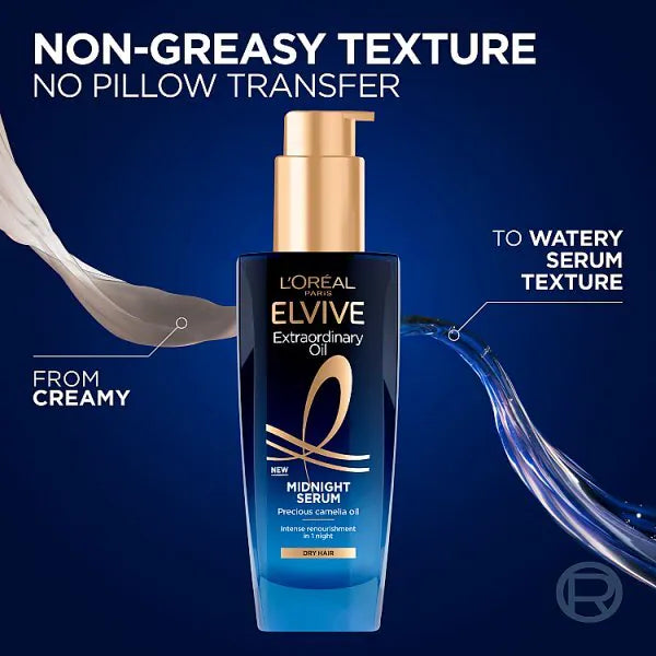 L’Oréal Paris Elvive Extraordinary Oil Midnight Serum for Dry Hair 100ml