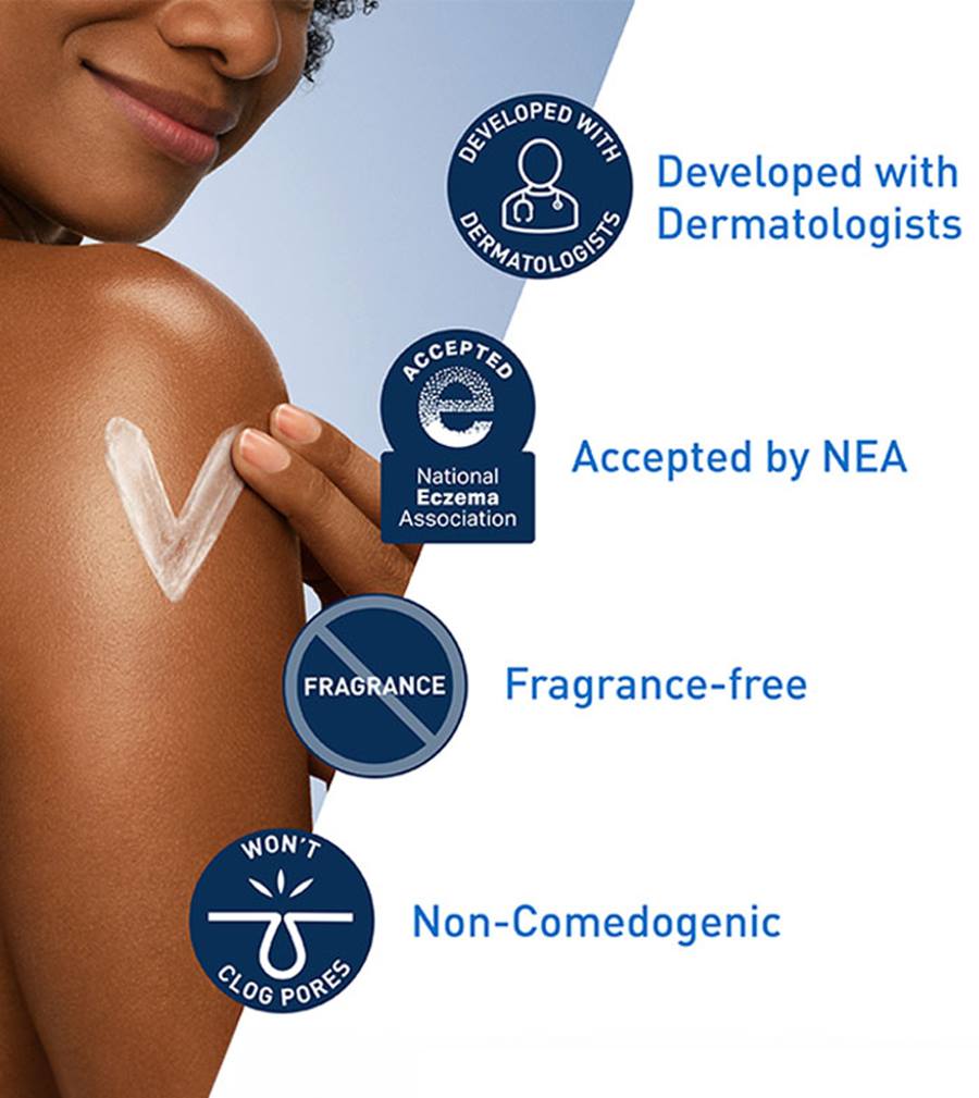 CeraVe Moisturising Lotion with Hyaluronic Acid & Ceramides for Normal to Very Dry Skin 236ml