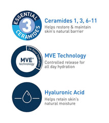 CeraVe Moisturising Lotion with Hyaluronic Acid & Ceramides for Normal to Very Dry Skin 236ml
