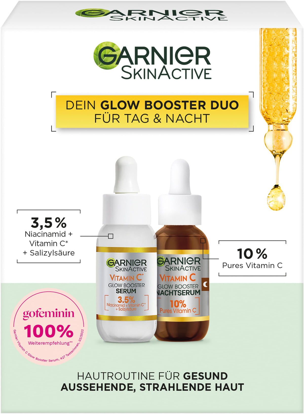 Garnier
VITAMIN C GLOW BOOSTER SERUM DUO - Skincare set