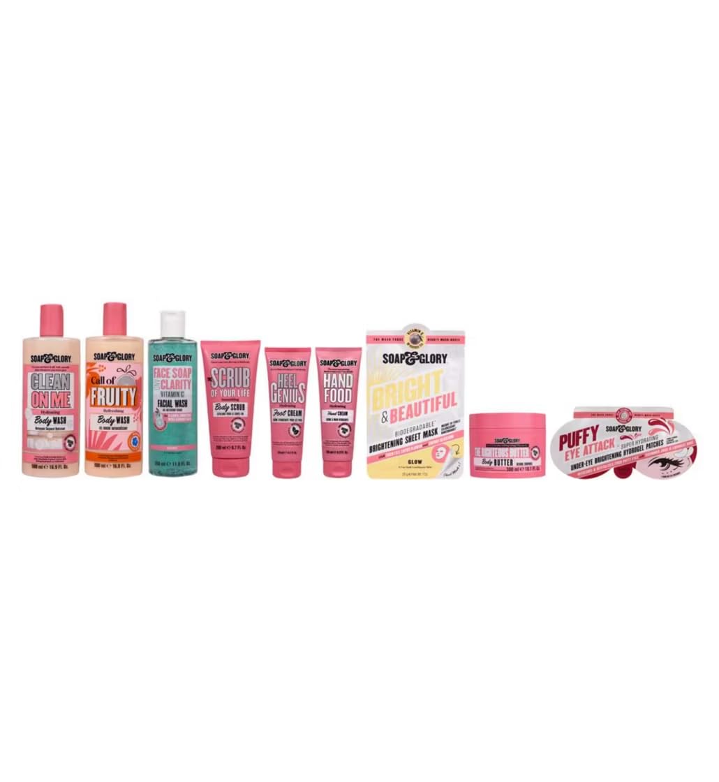 Soap & Glory Soak in the Sparkle Full-Size Gift Set