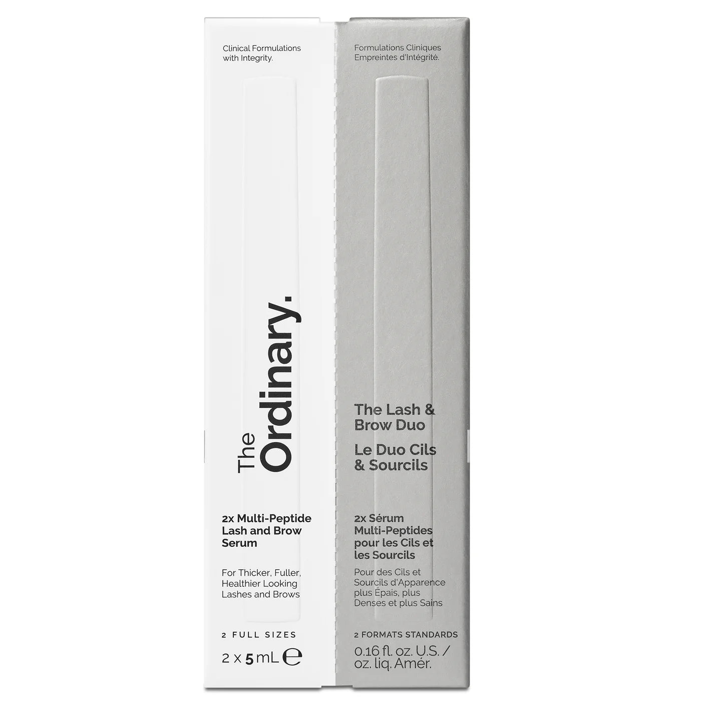 THE ORDINARY THE LASH AND BROW 5ML DUO