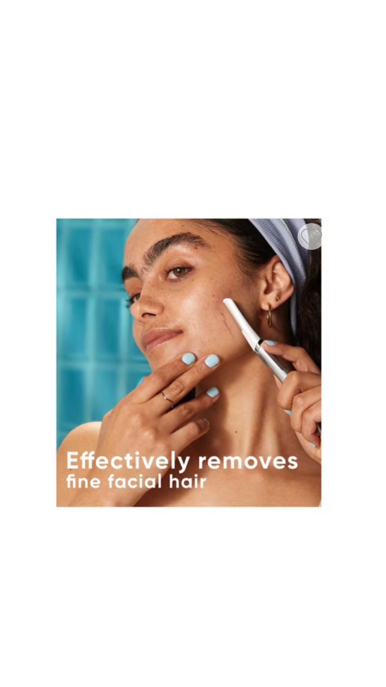 Gillette Venus Dermaplaner Blade Refills, 4 Blades, Dermaplaning Tool for Facial Hair Removal