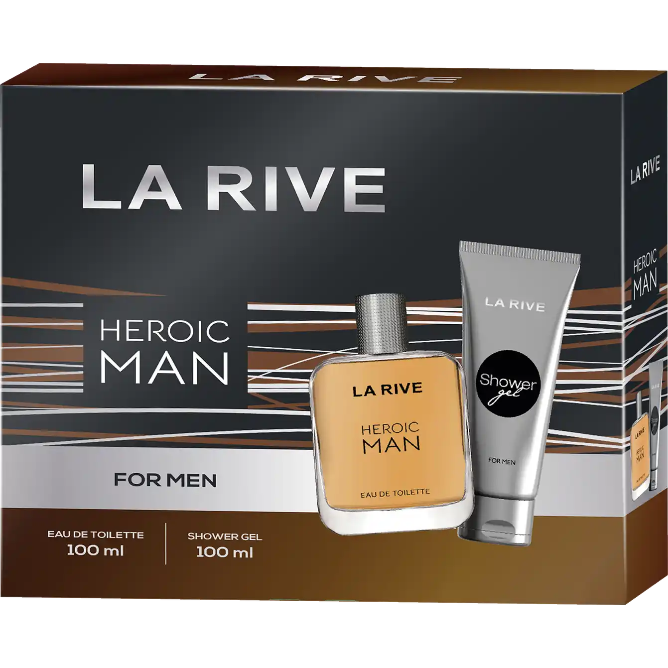 LA RIVE
Heroic Man Geschenkset EdT 100 ml & Shower Gel 100 ml