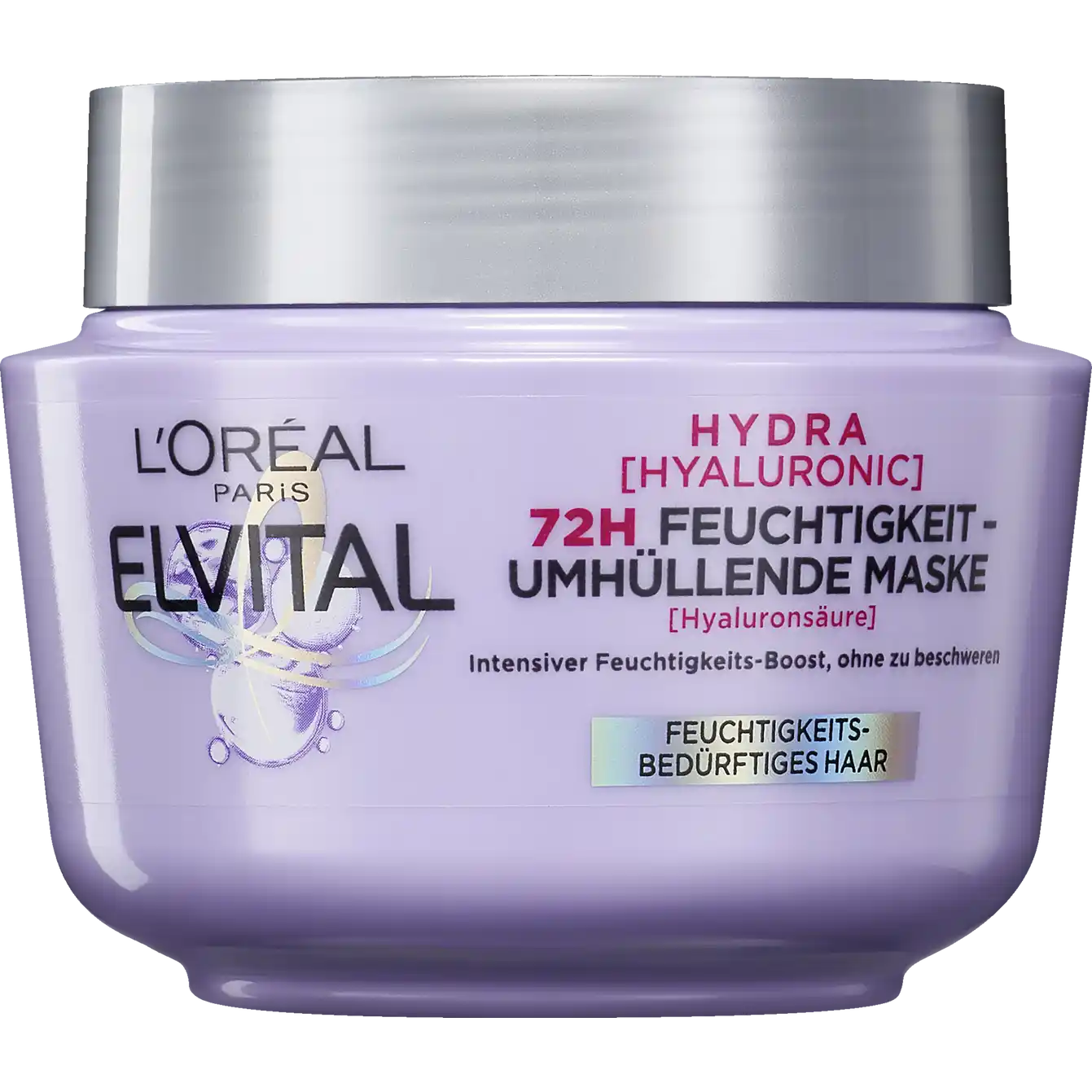 L'Oreal Paris Elvive Hydra Hyaluronic Hair Mask with Hyaluronic Acid for Dry Hair 300ml