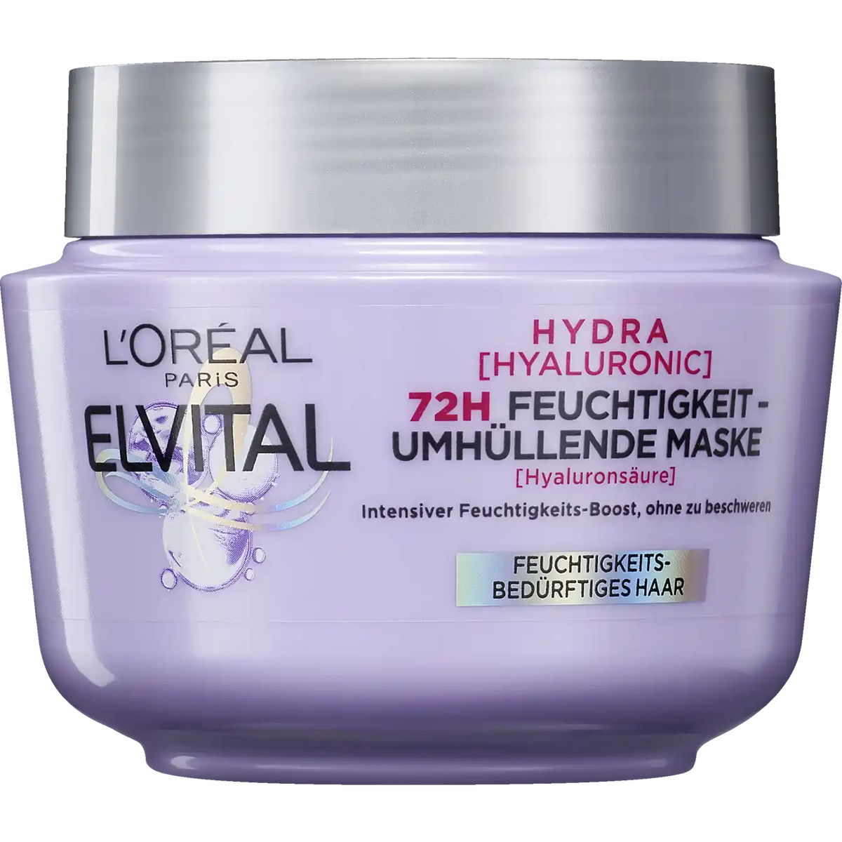 L'Oreal Paris Elvive Hydra Hyaluronic Hair Mask with Hyaluronic Acid for Dry Hair 300ml