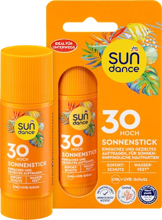 SUNDANCE
Sun Stick Face & Lip Care, SPF 30, 20 g