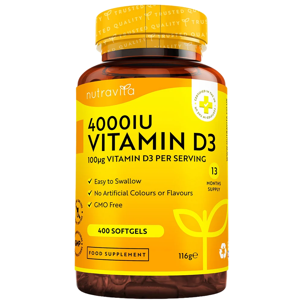 Nutravita Vitamin D3 4000IU