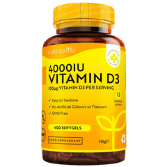 Nutravita Vitamin D3 4000IU