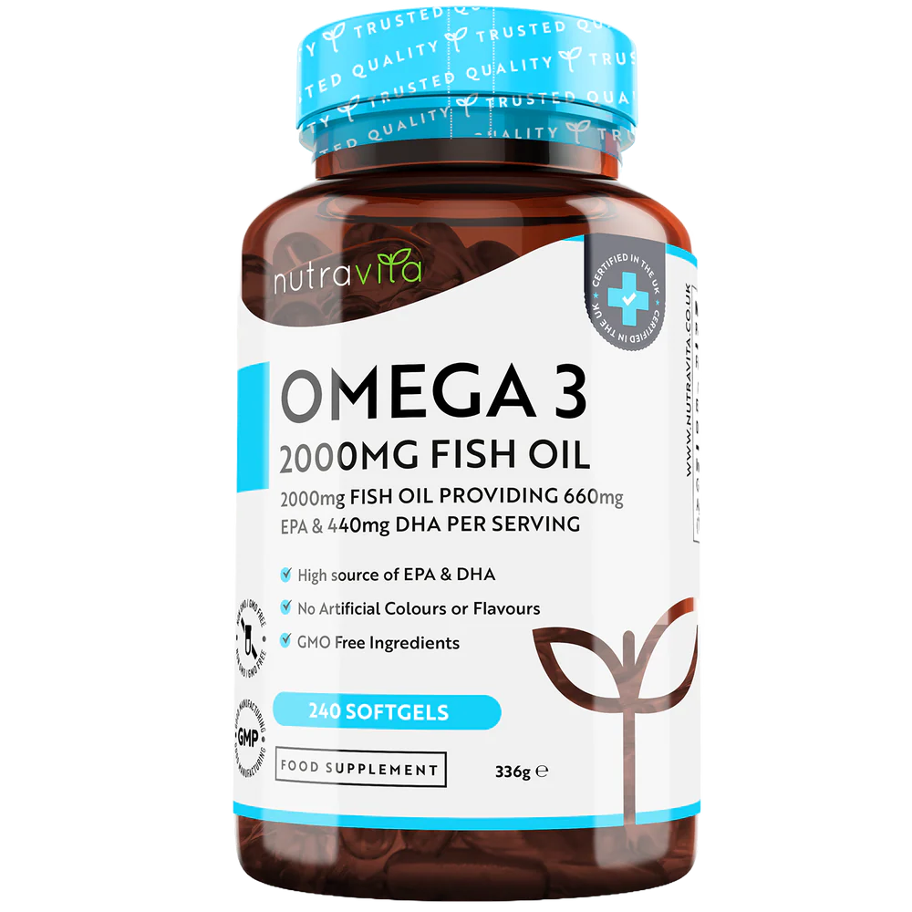 Nutravita Omega 3 2000mg Pure Fish Oil