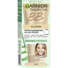 Garnier SkinActive
BB Cream Klassik All-in-1 Pflege Hell 24H Feuchtigkeit LSF 15