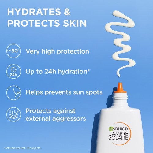 Garnier Super UV Hyaluronic Acid Hydrating Fluid SPF50