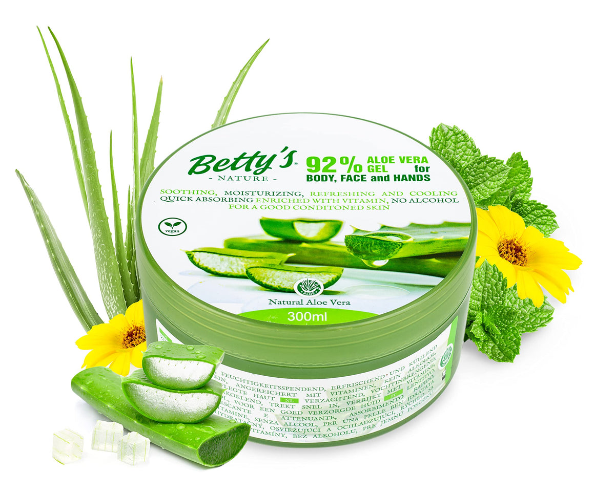 Bettys nature aloe vera gel 300 ml