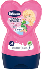 Bübchen Kids' 2-in-1 Shampoo & Conditioner Princess Rosalea, 230 ml